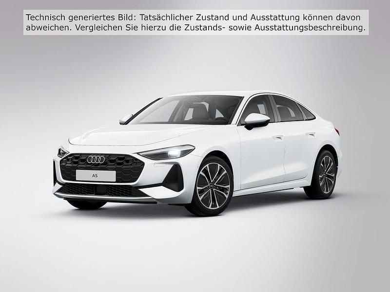 Gletscherweiß metallic Gebraucht 2025 Audi A5 Ambiente Coupé | 46.590 € (Superpreis) - Bild 1/4