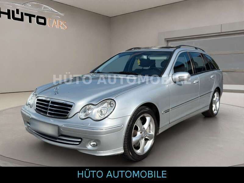 Silber Gebraucht 2006 Mercedes C220 Avantgarde Kombi | 4.580 € - Bild 1/4