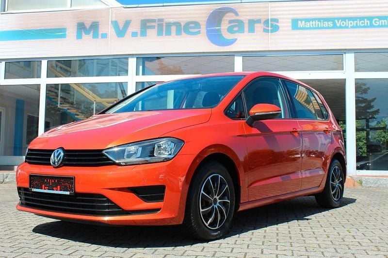 Orange Gebraucht 2014 VW Golf Sportsvan Van / Kleinbus | 11.000 € (Fairer Preis) - Bild 1/4