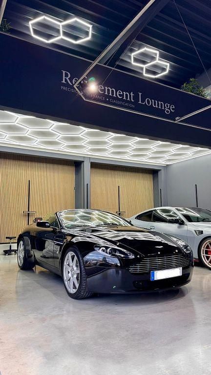 Gebraucht Aston Martin V8 Vantage 385 PS (283 kW) 2007 Schwarz Cabrio