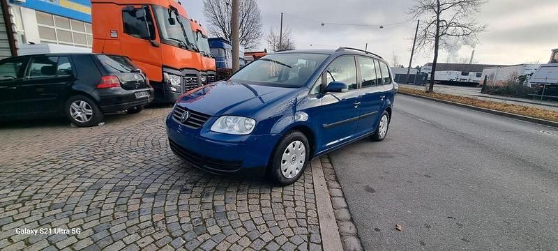 Blau Gebraucht 2004 VW Touran Basis Van / Kleinbus | 2.100 € (Fairer Preis) - Bild 1/1