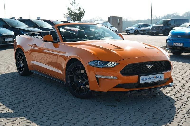 Gebraucht Ford Mustang Convertible 290 PS (213 kW) 2019 Orange Cabrio