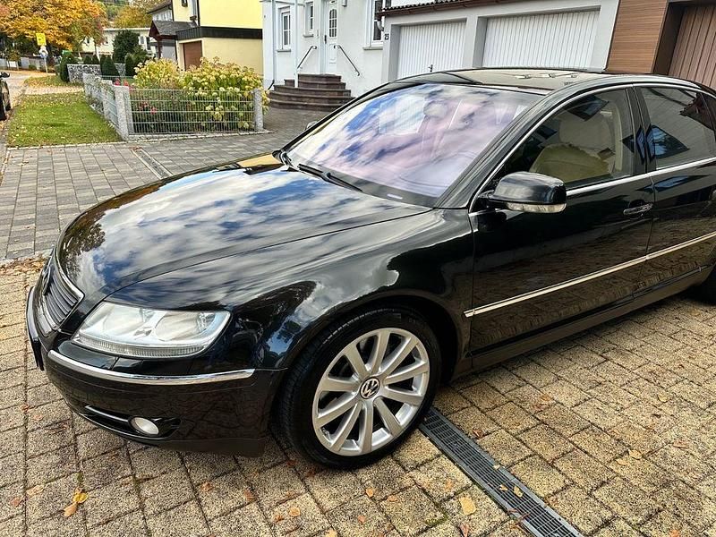 Second-hand VW Phaeton 224 CP (164 kW) 2007 Negru Berlinǎ