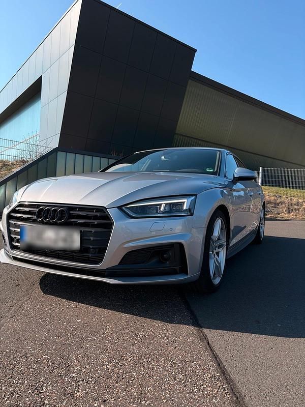 Usata Audi A5 190 CV (139 kW) 2018 Argento Coupé