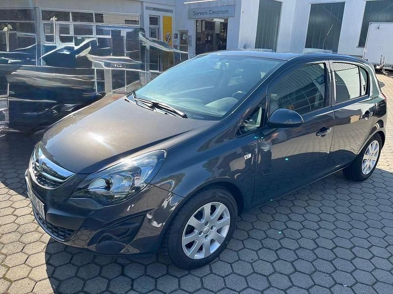 Grau Gebraucht 2014 Opel Corsa Edition Limousine | 4.100 € (Fairer Preis) - Bild 1/4