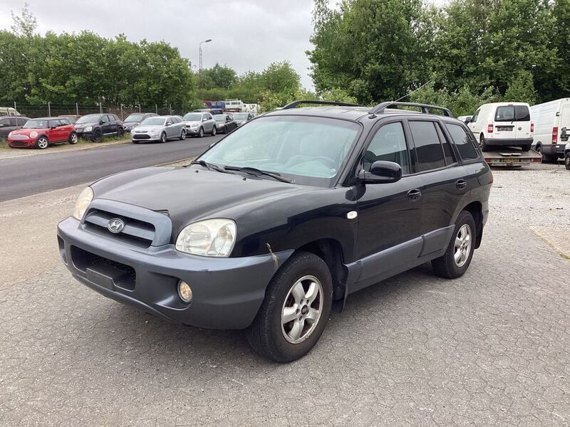 Schwarz Gebraucht 2005 Hyundai Santa Fe SUV | 1.499 € (Guter Preis) - Bild 1/4
