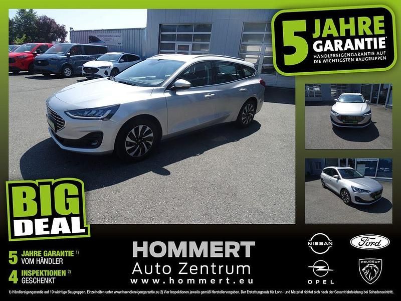 Polarsilber (metallic) Gebraucht 2024 Ford Focus Titanium Kombi | 22.890 € (Guter Preis) - Bild 1/4