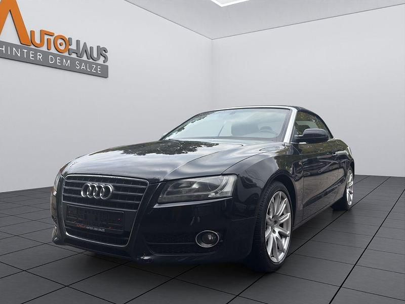 Schwarz Gebraucht 2011 Audi A5 Cabriolet S-Line Cabrio | 9.990 € (Superpreis) - Bild 1/4