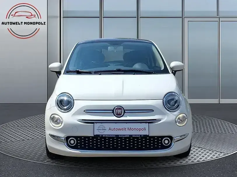 Gebraucht Fiat 500 Lounge 69 PS (50 kW) 2017 Weiß Kleinwagen