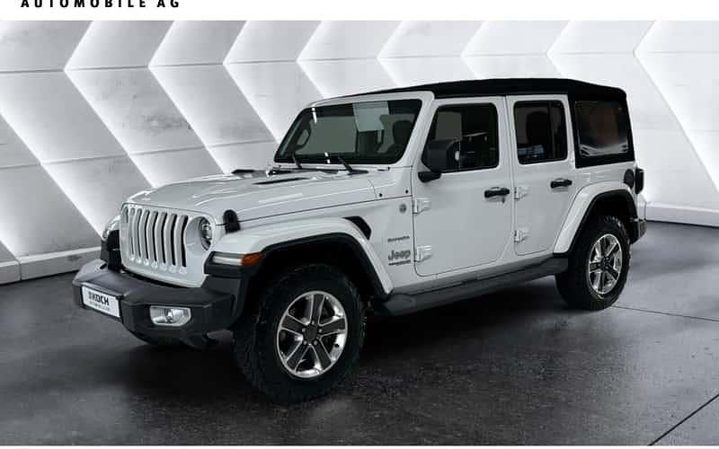 Weiß Gebraucht 2019 Jeep Wrangler Sport SUV | 42.900 € (Superpreis) - Bild 1/4