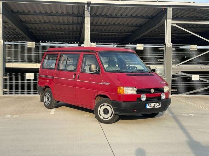 Rot Gebraucht 1991 VW T4 California Van | 14.200 € - Bild 1/4