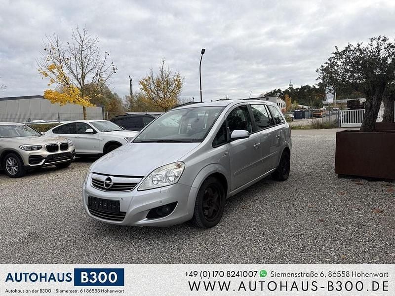 Gebraucht Opel Zafira Edition 125 PS (91 kW) 2009 Silber Van / Kleinbus