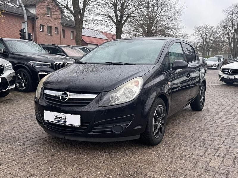 Gebraucht Opel Corsa Edition 87 PS (63 kW) 2010 Schwarz Kleinwagen