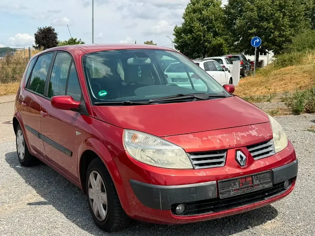 Gebraucht Renault Scénic II Privilege 113 PS (83 kW) 2004 Rot Van / Kleinbus