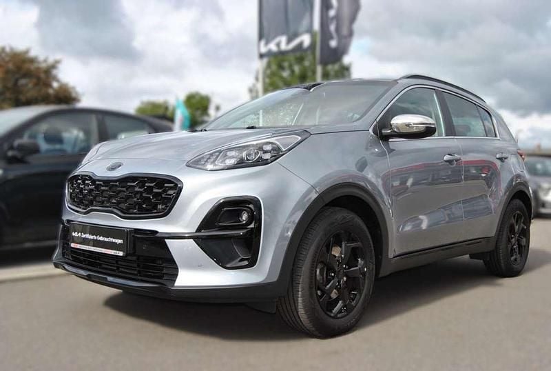 Lunarsilber metallic Gebraucht 2022 Kia Sportage SUV | 24.900 € (Guter Preis) - Bild 1/4