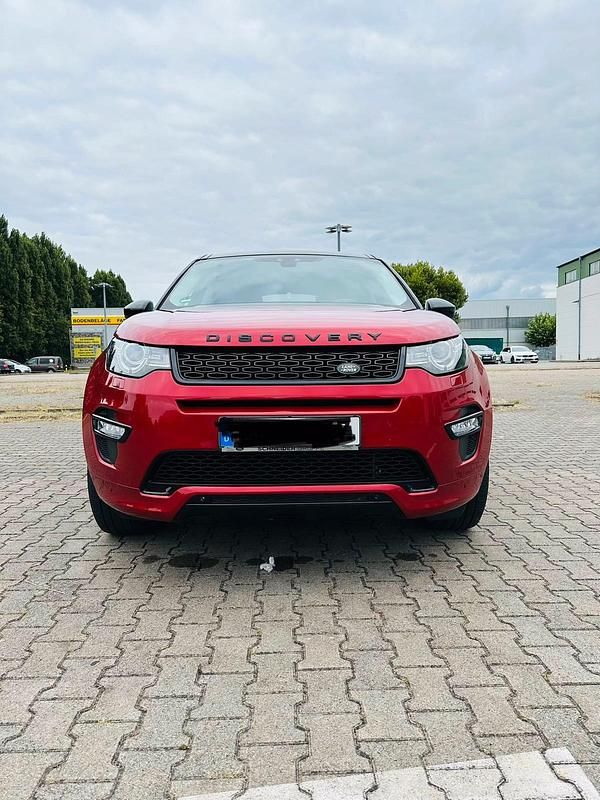 Rot Gebraucht 2018 Land Rover Discovery Sport SUV | 14.900 € (Superpreis) - Bild 1/4