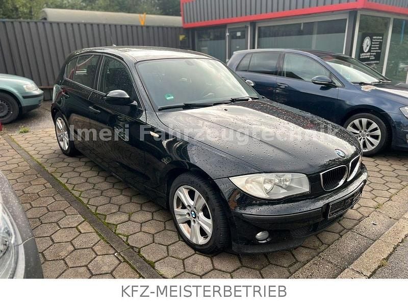 Schwarz Gebraucht 2005 BMW 116 Advantage Kleinwagen | 950 € (Superpreis) - Bild 1/4