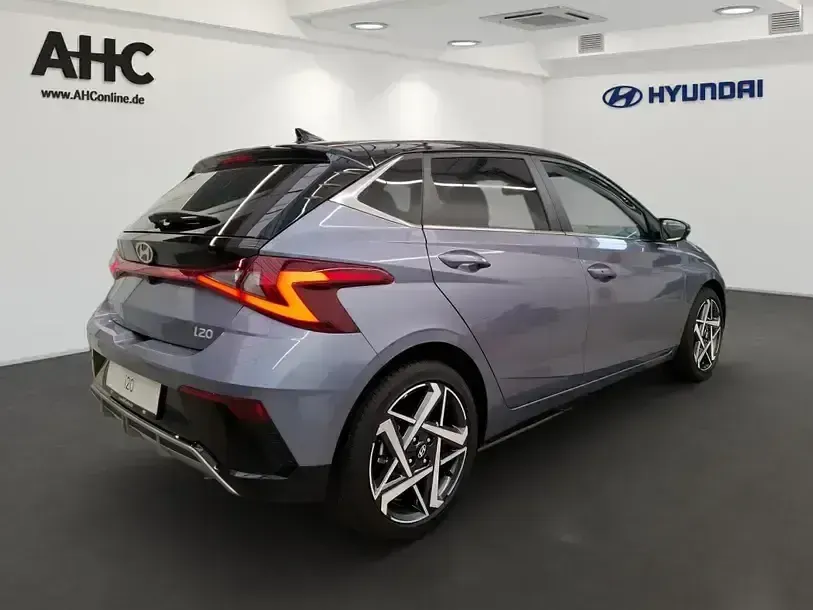 Neu Hyundai i20 Prime 101 PS (74 kW) 2025 Blau meta blue Limousine