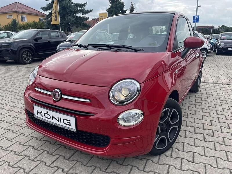 Rot Gebraucht 2023 Fiat 500C Club Cabrio | 11.995 € (Superpreis) - Bild 1/4