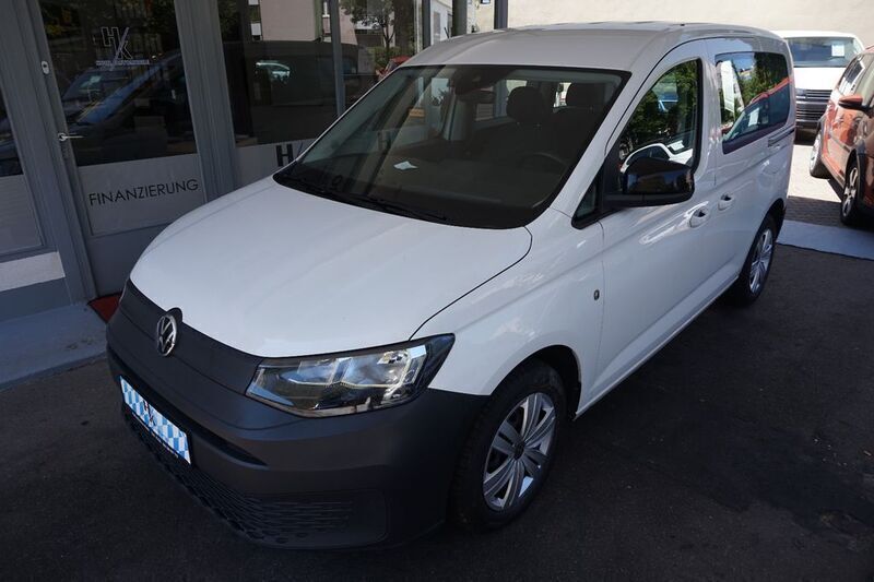 Weiß Gebraucht 2021 VW Caddy Basis Van / Kleinbus | 18.900 € (Etwas zu teuer) - Bild 1/4