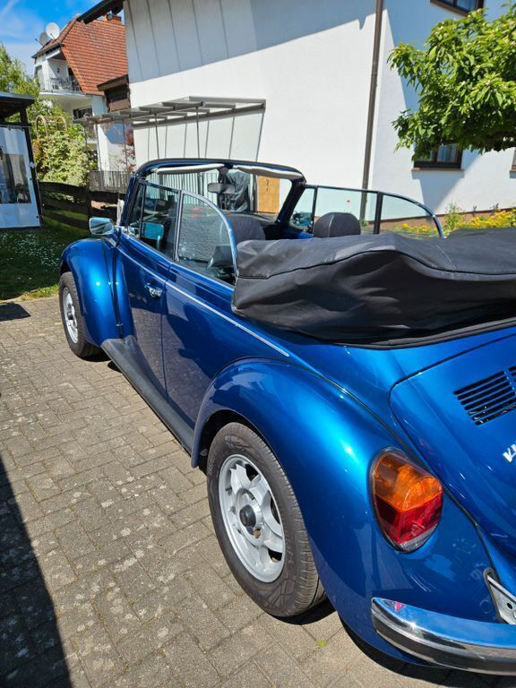Blau Gebraucht 1979 VW Käfer Karmann Cabrio | 23.900 € - Bild 1/4
