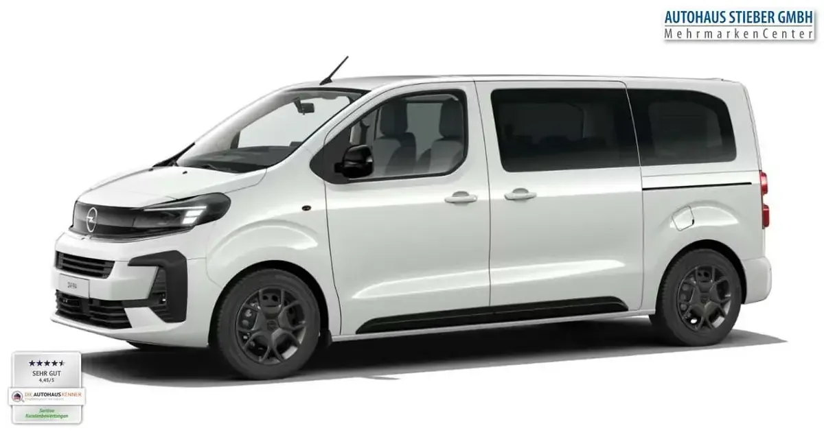 Neu Opel Zafira Life Edition 179 PS (131 kW) 2026 Schnee weiß Van / Kleinbus