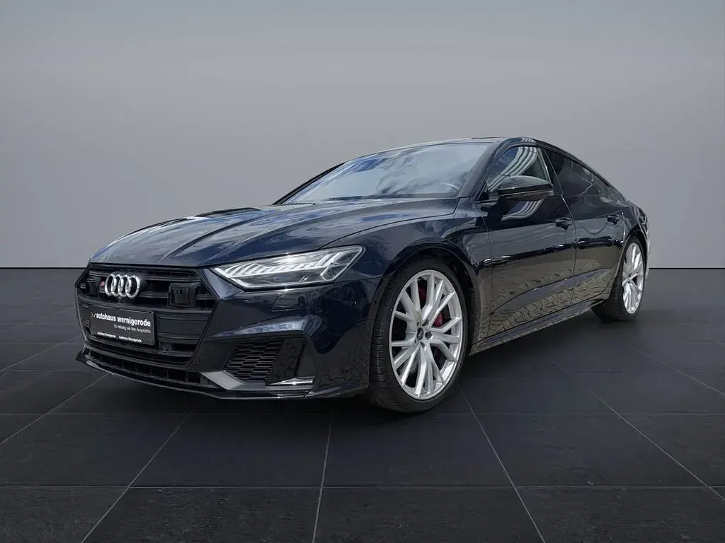 Gebraucht Audi S7 Sportback Sport 344 PS (253 kW) 2022 Firmamentblau metallic Kleinwagen