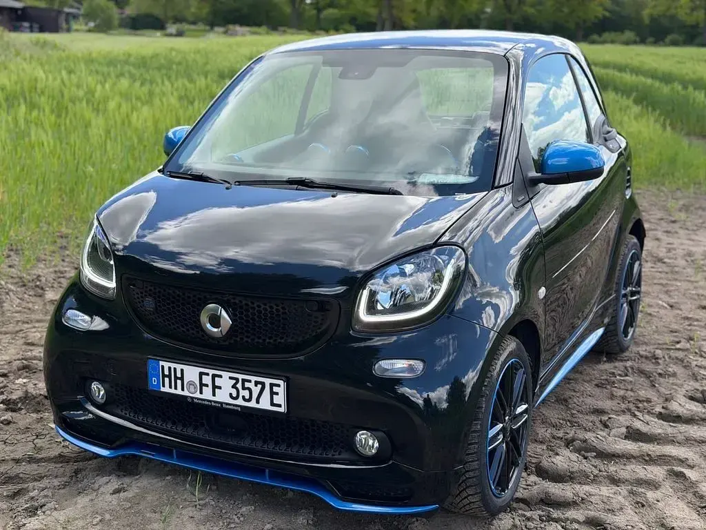 Gebraucht Smart ForTwo Electric Drive Brabus 60 kW (82 PS) 2018 Schwarz