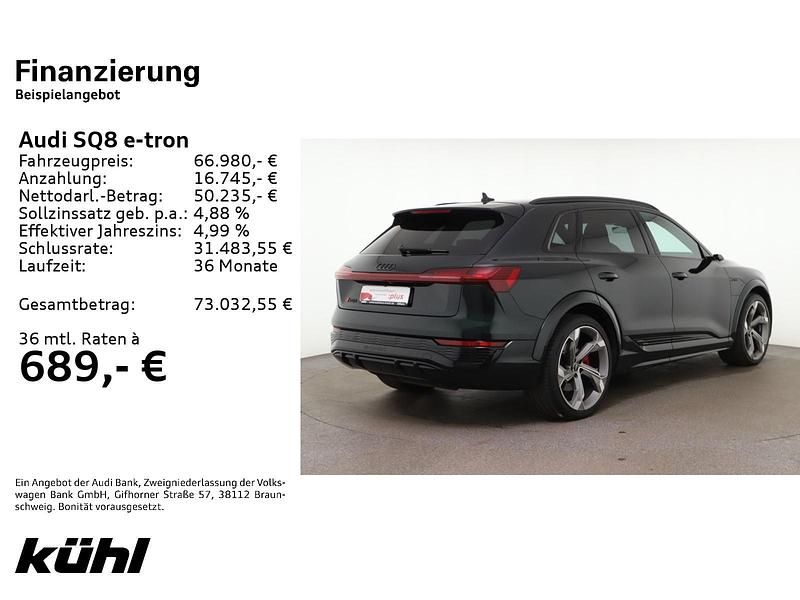 Gebraucht Audi SQ8 e-tron 369 kW (503 PS) 2024 Grün SUV