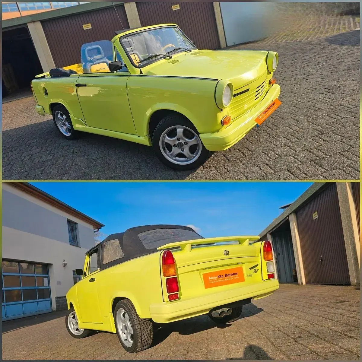 Gebraucht Trabant 601 41 PS (30 kW) 1991 Gelb Cabrio