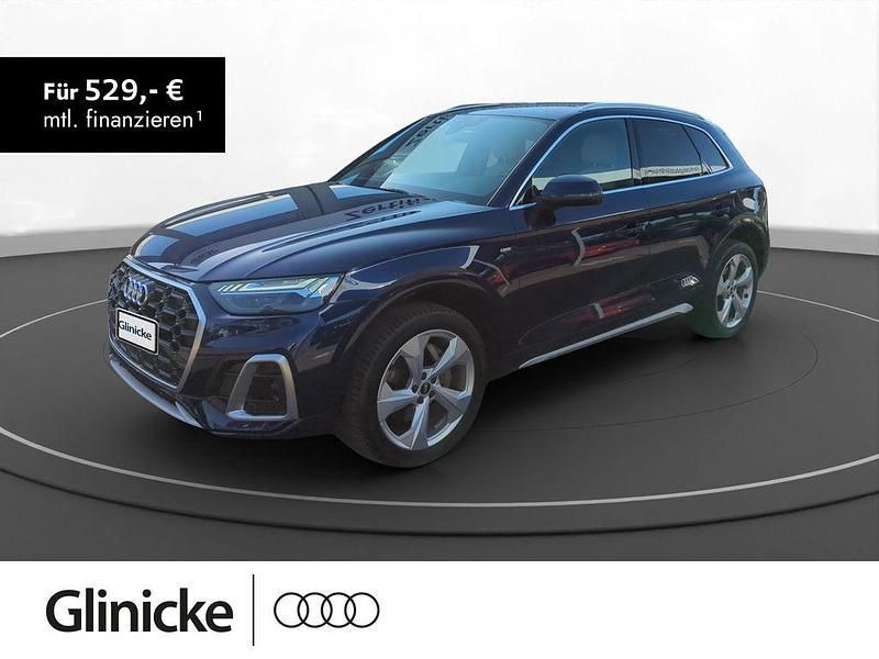 Navarrablau metallic Gebraucht 2021 Audi Q5 S-Line SUV | 39.980 € (Fairer Preis) - Bild 1/4