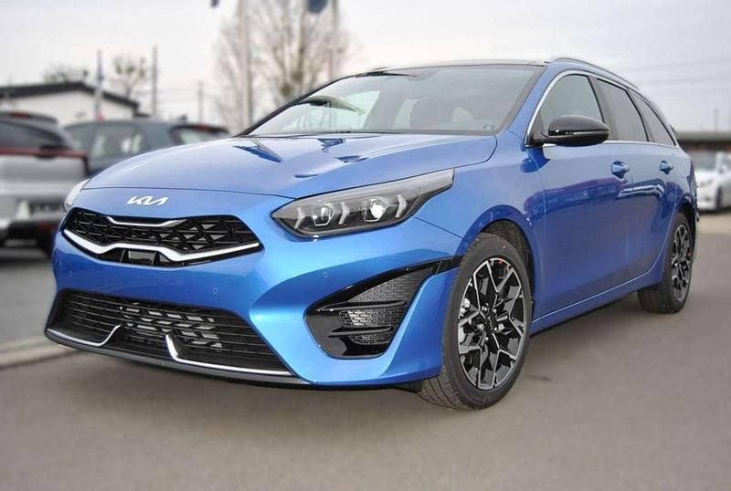 Blue flame metallic Neu 2025 Kia Ceed Sportswagon GT-Line Kombi | 27.971 € (Fairer Preis) - Bild 1/4