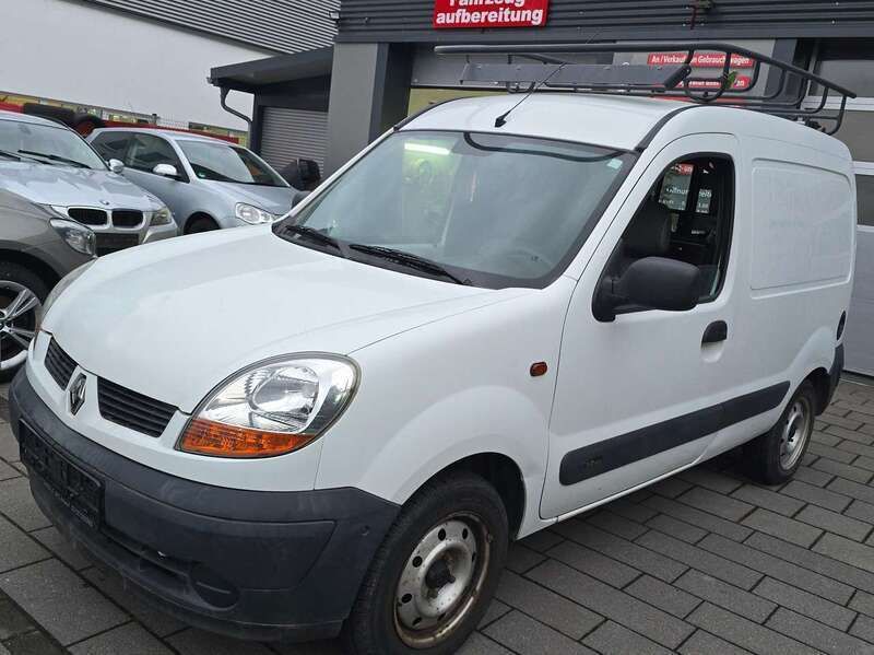 Gletscherweiss Gebraucht 2005 Renault Kangoo Van / Kleinbus | 3.199 € (Fairer Preis) - Bild 1/4