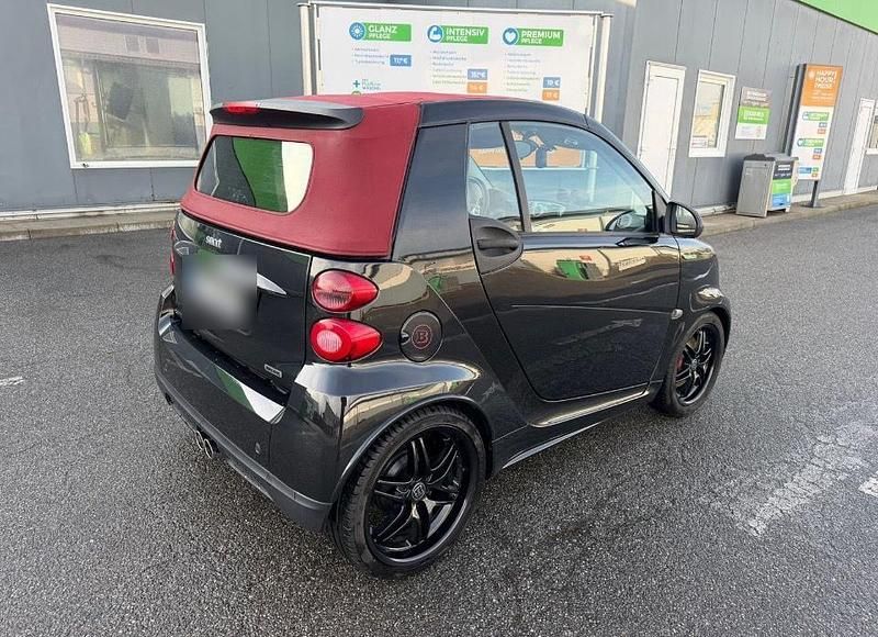 Occasion Smart ForTwo Cabrio Brabus 84 ch (61 kW) 2011 Noir Cabriolet