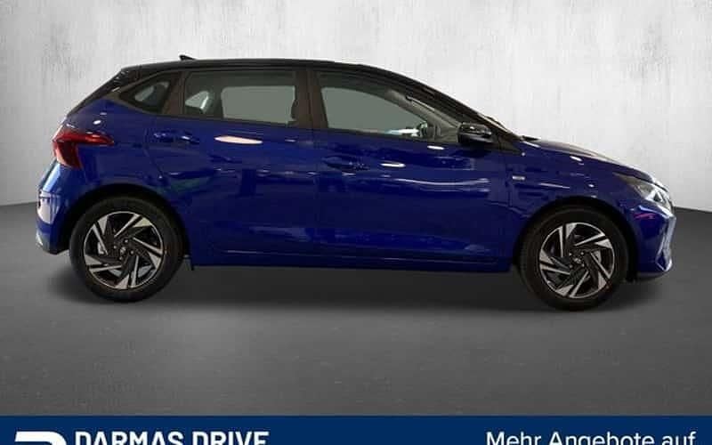 Blau Gebraucht 2021 Hyundai i20 Intro Edition Limousine | 13.990 € (Guter Preis) - Bild 1/4