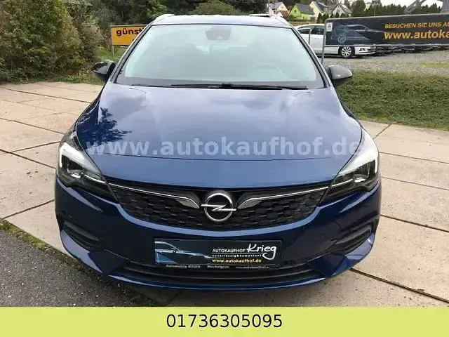 Używany Opel Astra Elegance 110 KM (80 kW) 2021 Niebieski Kombi