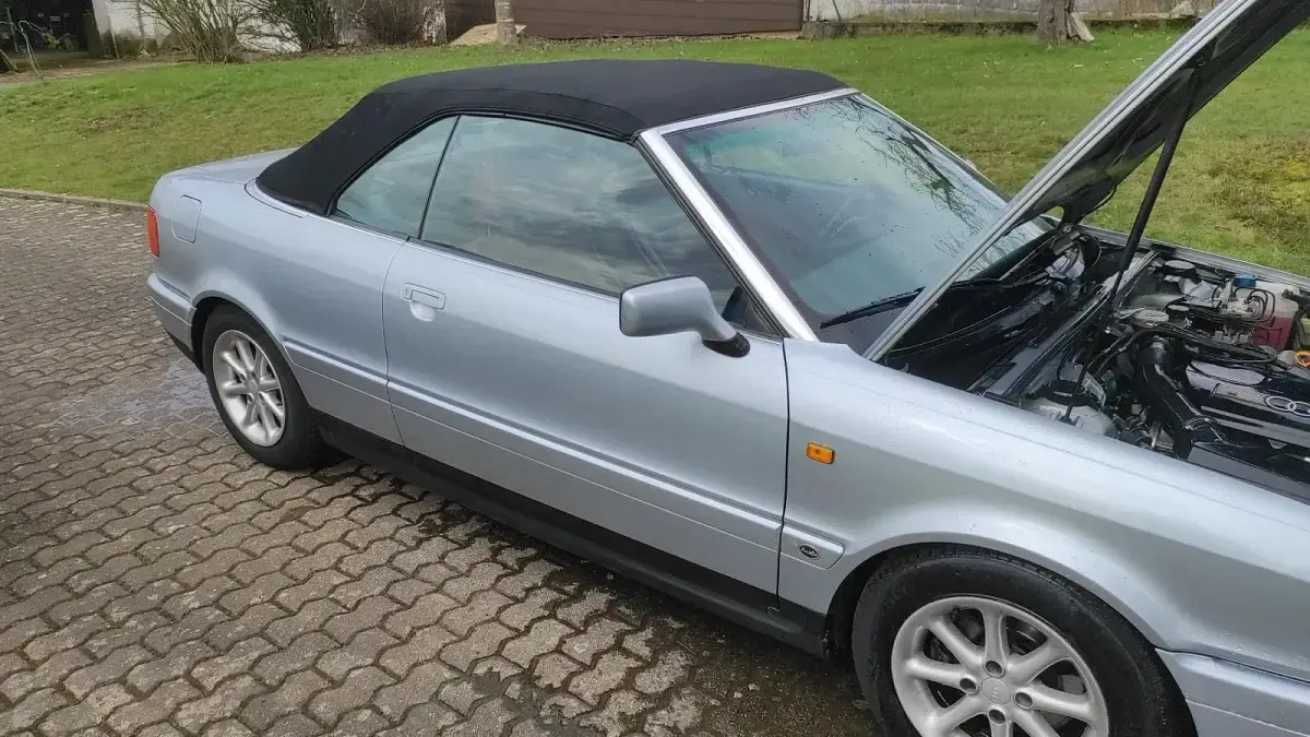 Gebraucht Audi Cabriolet 125 PS (91 kW) 1997 Silber Cabrio