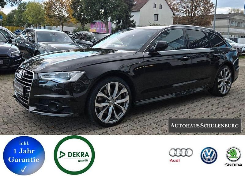 Schwarz Gebraucht 2017 Audi A6 S-Line Limousine | 28.499 € (Teuer) - Bild 1/3