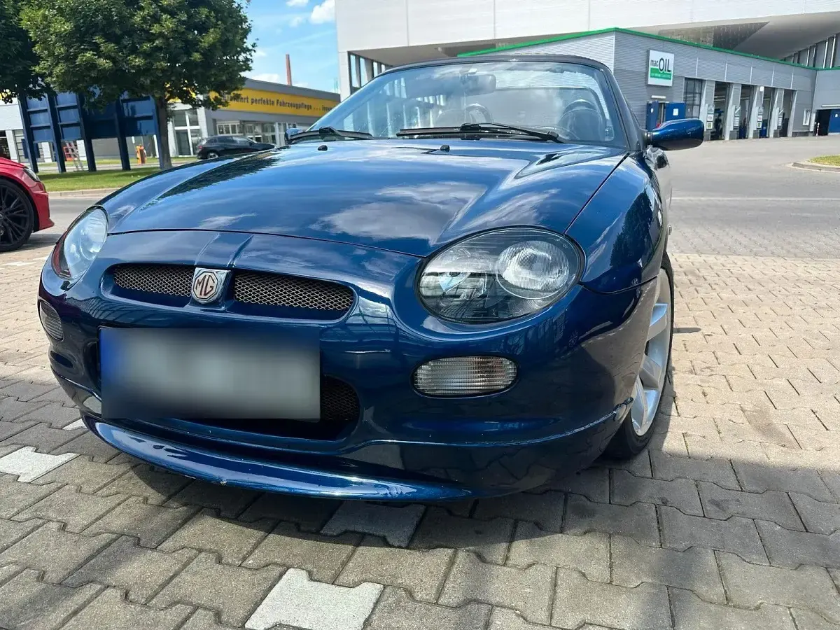 Gebraucht MG F 120 PS (88 kW) 1997 Blau Cabrio