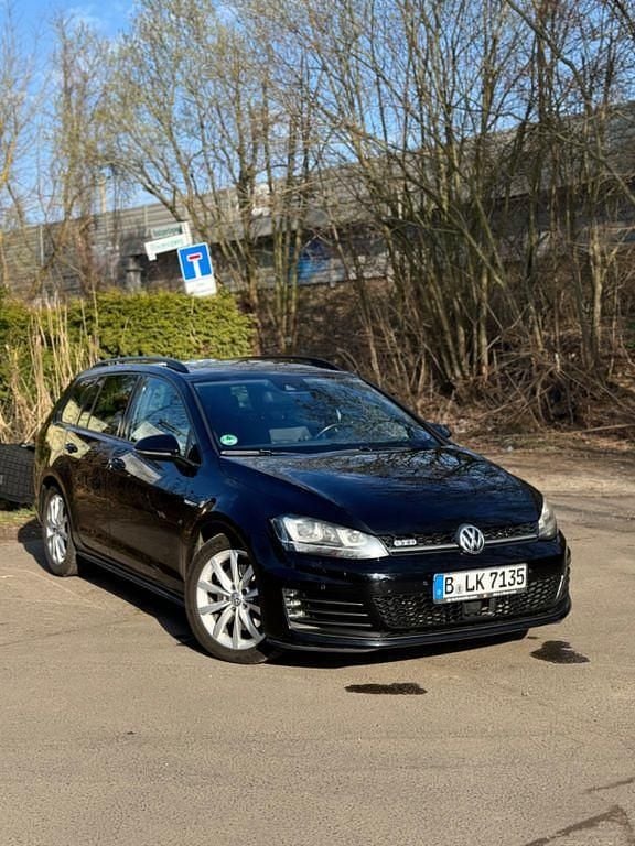 Gebraucht VW Golf VII GTD 184 PS (135 kW) 2016 Schwarz Kombi