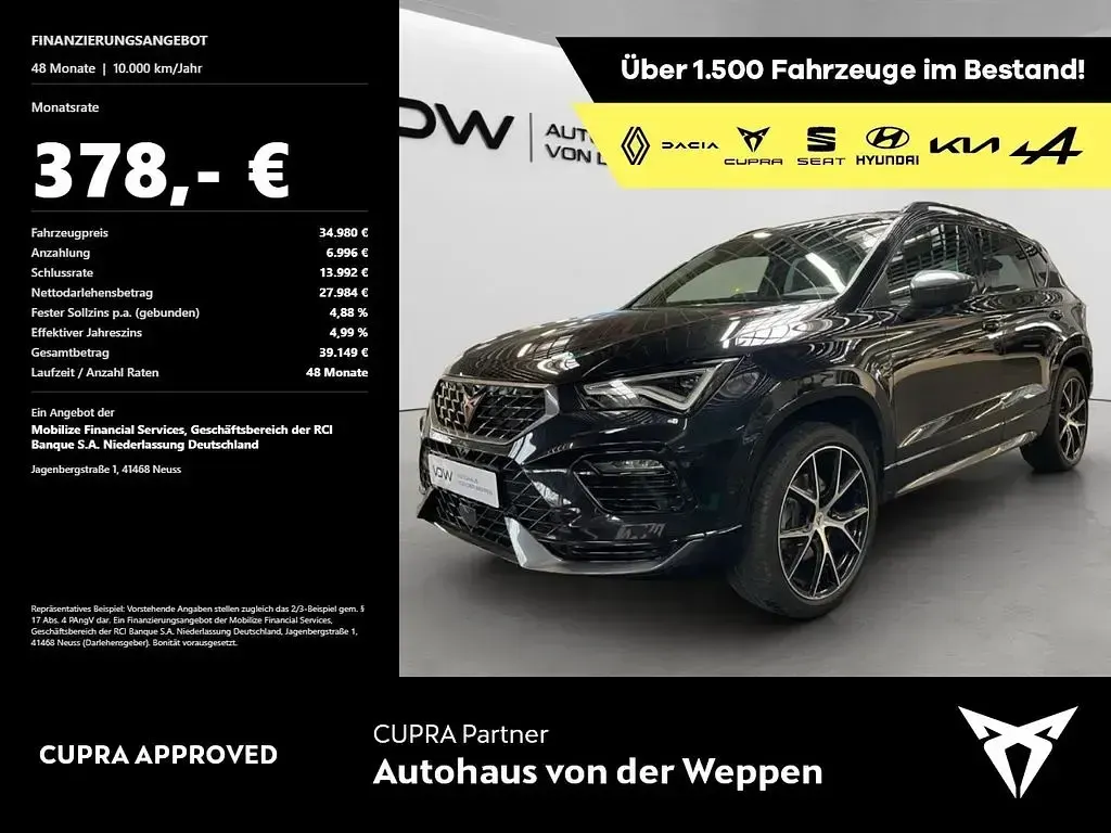 Gebraucht Cupra Ateca 190 PS (139 kW) 2024 SUV
