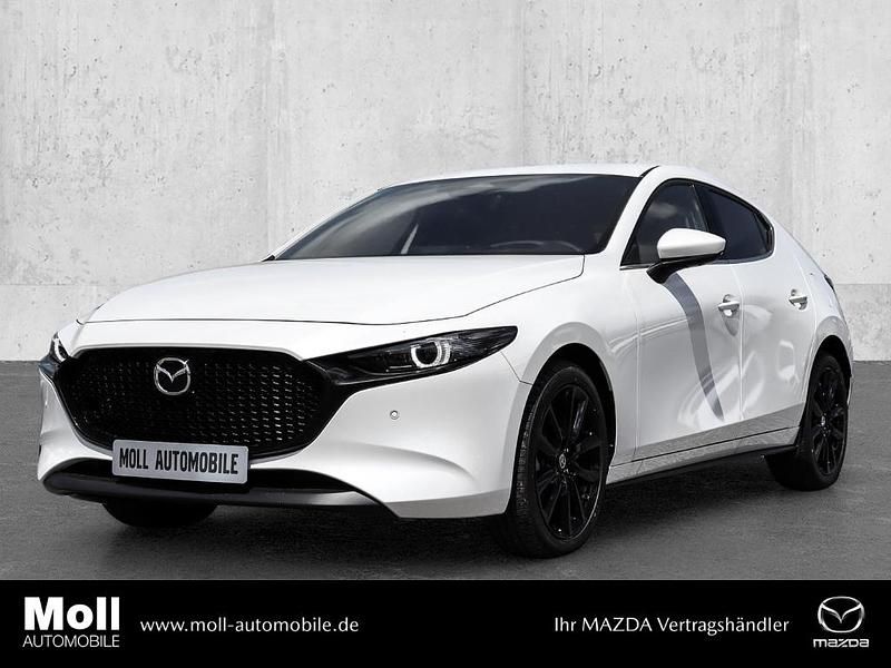 Weiss Neu 2025 Mazda 3 Exclusive-Line Limousine | 32.790 € (Etwas zu teuer) - Bild 1/4