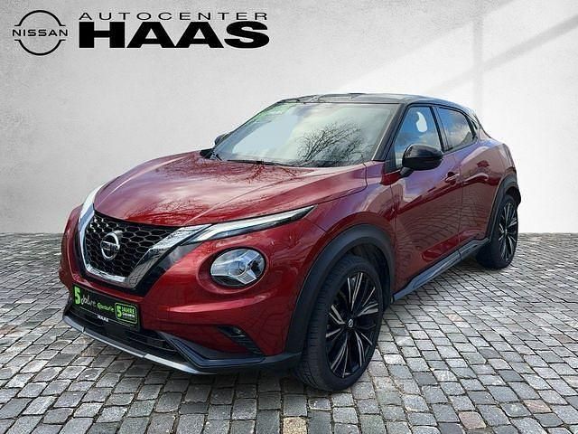 Gebraucht Nissan Juke 114 PS (83 kW) 2022 Fuji sunset red/black SUV