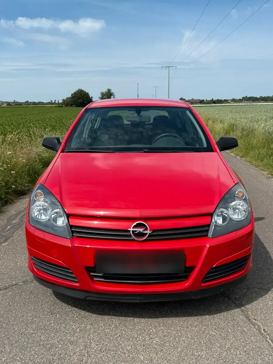 Gebraucht Opel Astra 80 PS (58 kW) 2004 Rot Kleinwagen