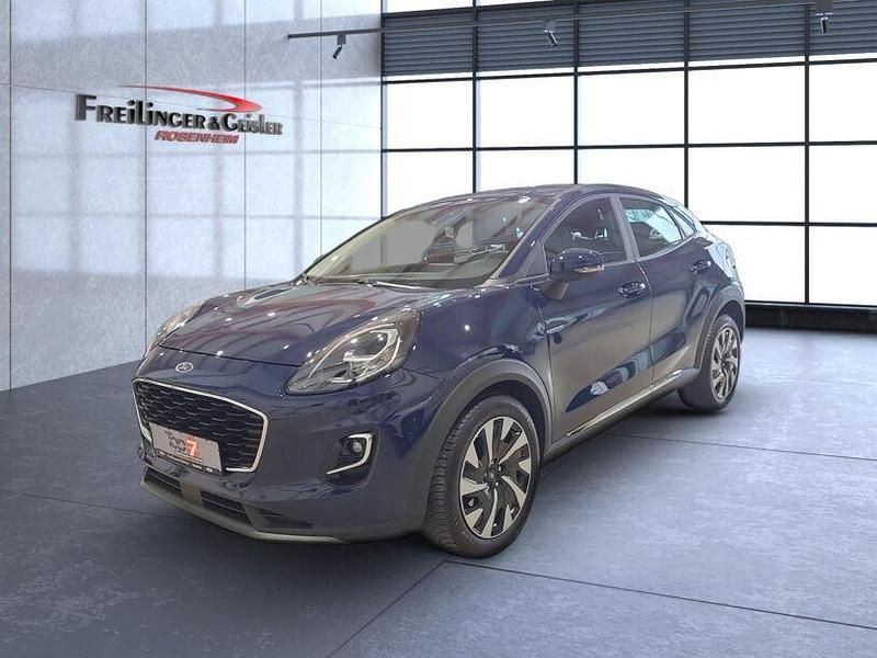 Gebraucht Ford Puma Titanium 125 PS (91 kW) 2022 Blazerblau SUV