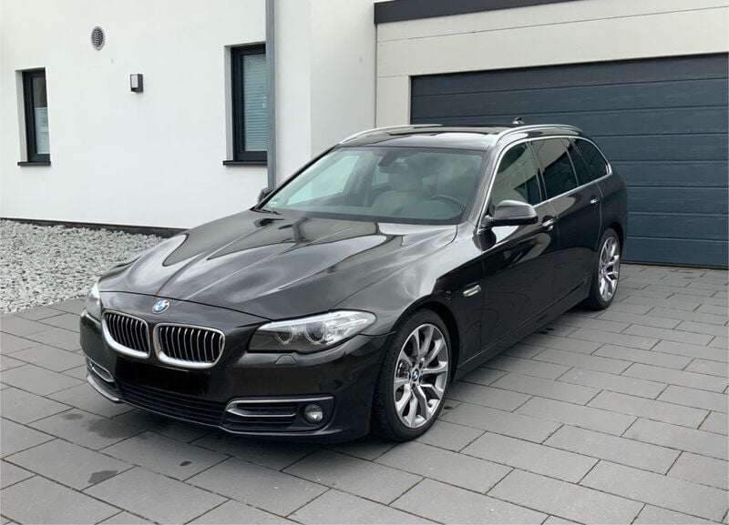 Grau Gebraucht 2015 BMW 535 Luxury Line Kombi | 12.900 € (Superpreis) - Bild 1/4