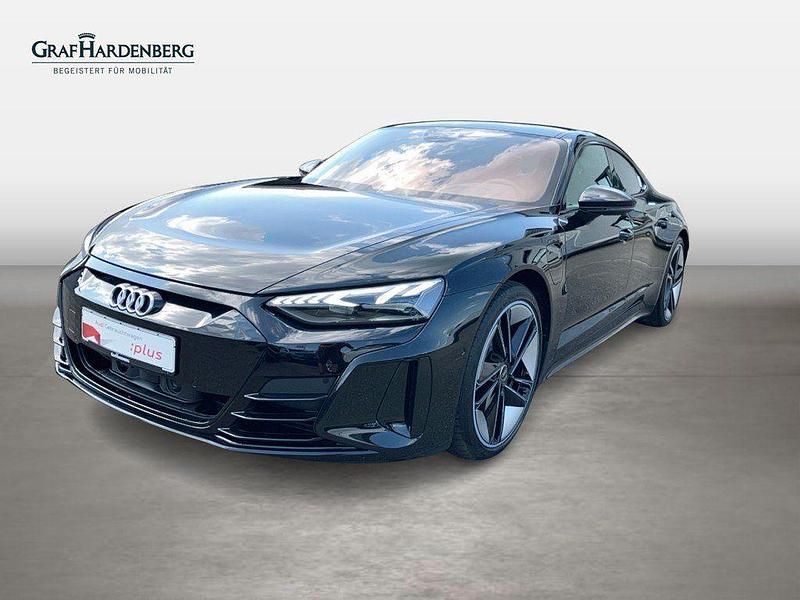 Mythosschwarz metallic Gebraucht 2023 Audi e-tron GT quattro Ambiente Limousine | 83.790 € - Bild 1/4