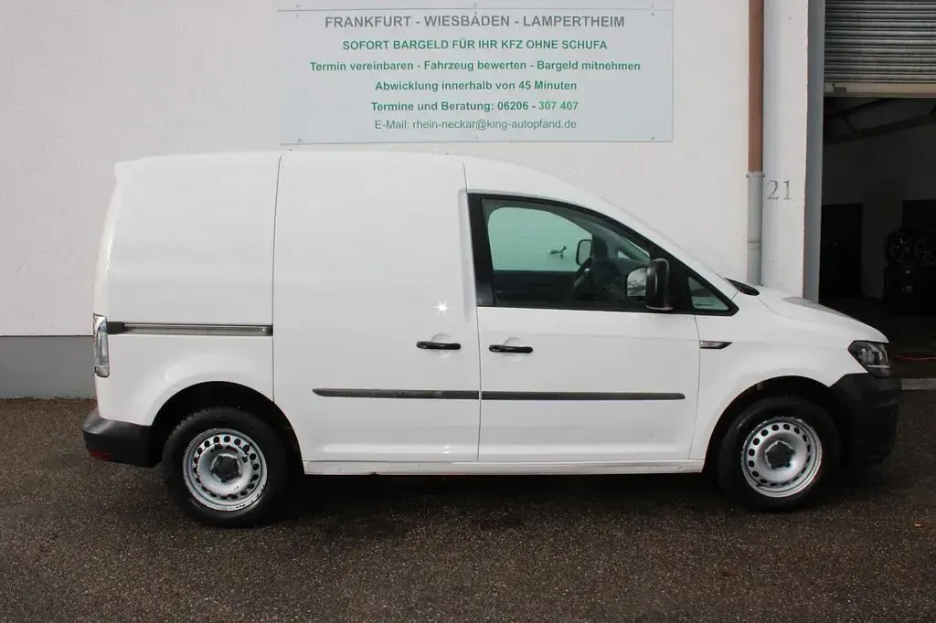 Gebraucht VW Caddy 84 PS (61 kW) 2017 Weiß Van / Kleinbus