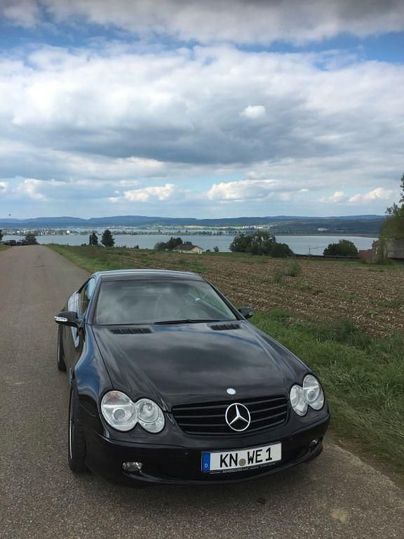 Gebraucht Mercedes SL500 306 PS (225 kW) 2002 Schwarz Cabrio
