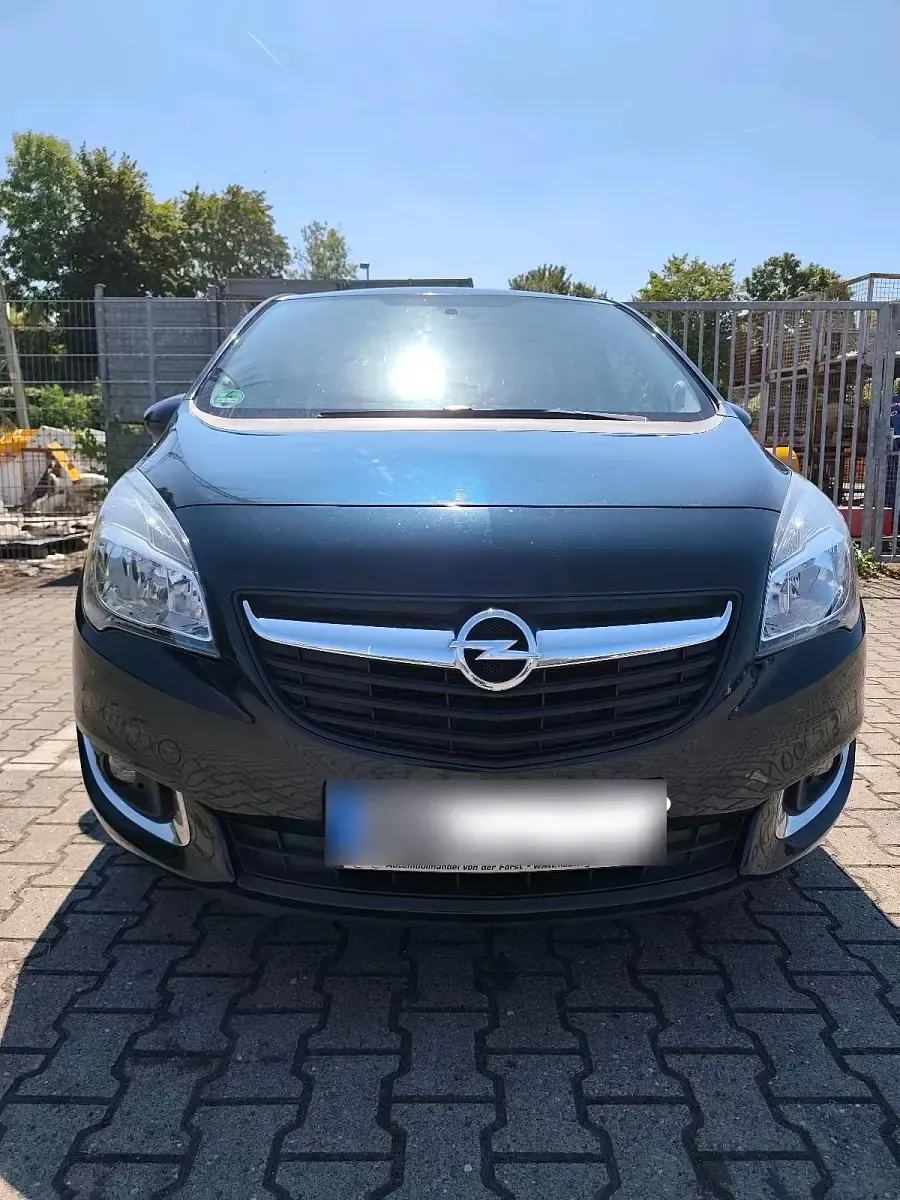 Gebraucht Opel Meriva 101 PS (74 kW) 2016 Grün Van / Kleinbus